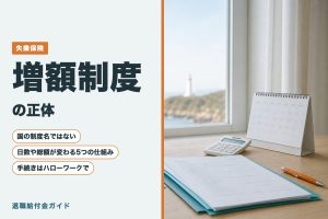 失業保険の増額制度の申請条件は?仕組みや申請の流れまで徹底解説(アイキャッチ)