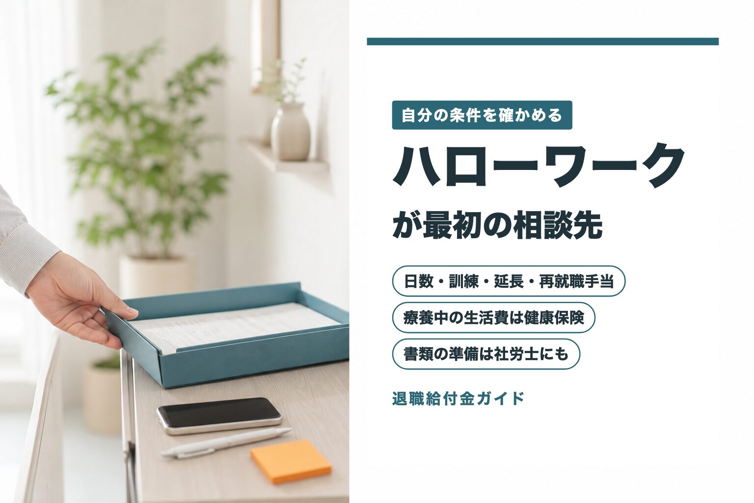 最初の相談先はハローワーク